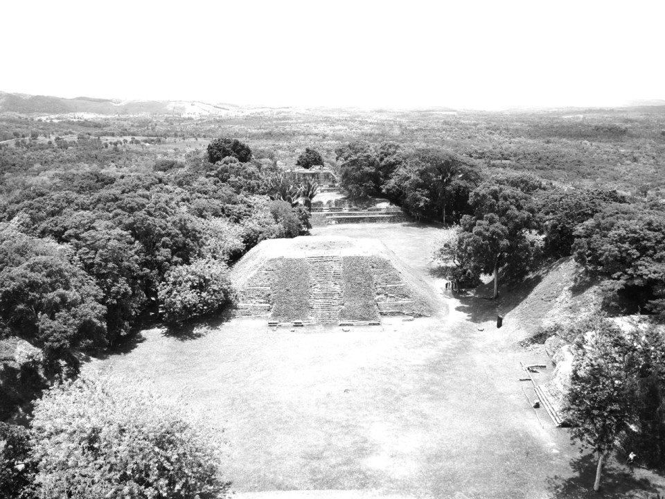 From El Castillo B&W