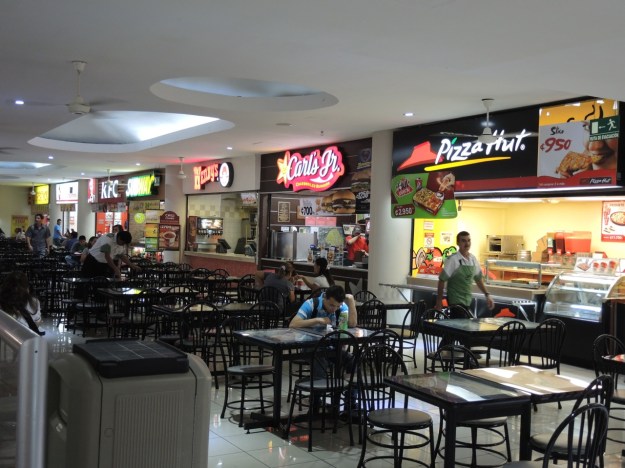 KFC, Carls, Pizza Hut, etc.