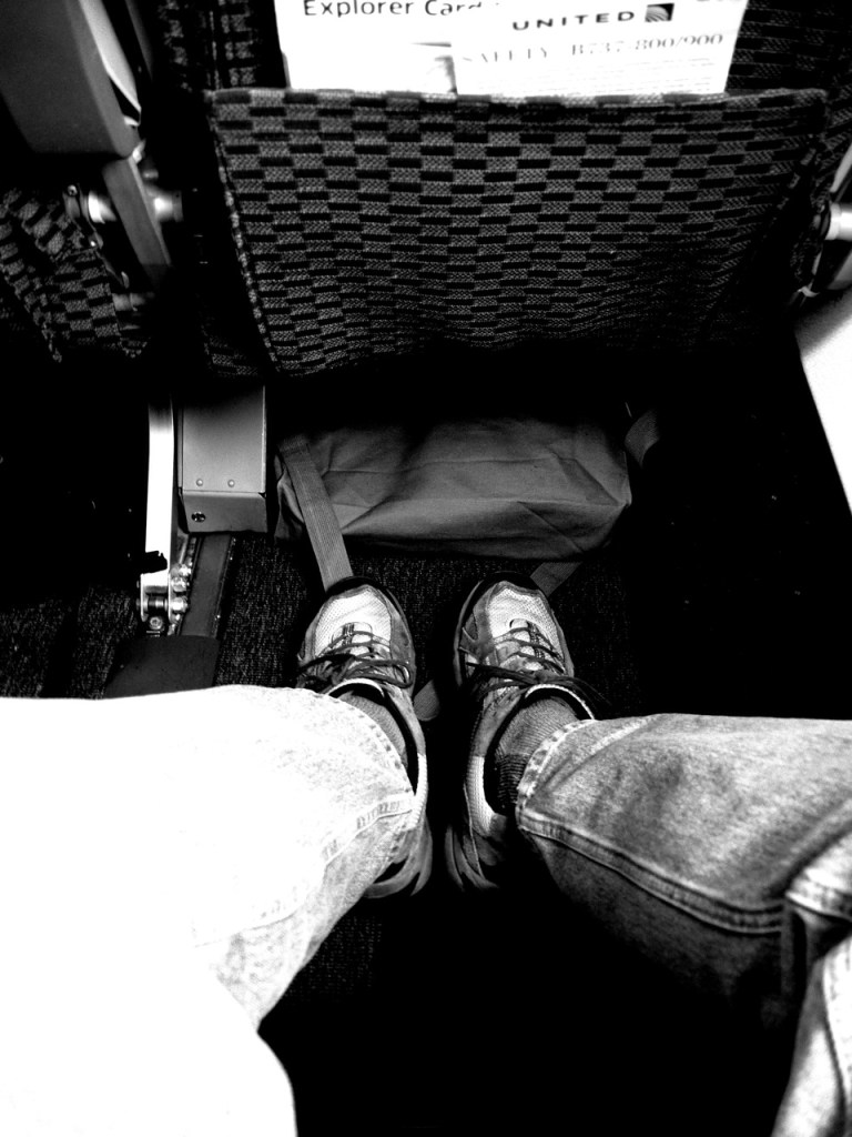 Ahhhhh...legroom to stretch!