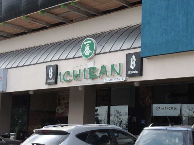 Number One sushi in Costa Rica...nope we didn't eat here.