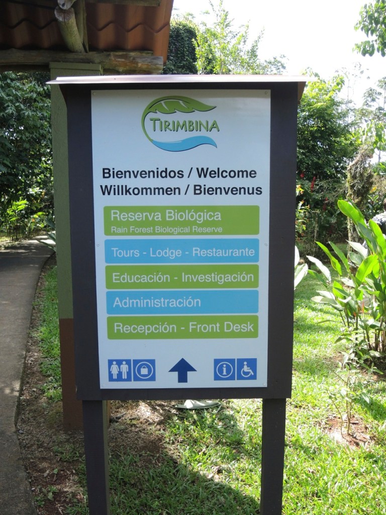 Tirimbina Sign